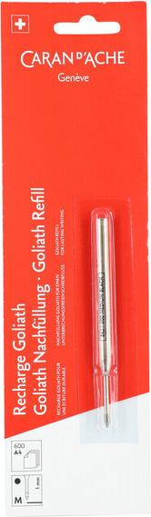 Produktbild Caran d'Ache Goliath Nachfüllung im Blister (Ersatzmine, Schwarz, 1 mm)