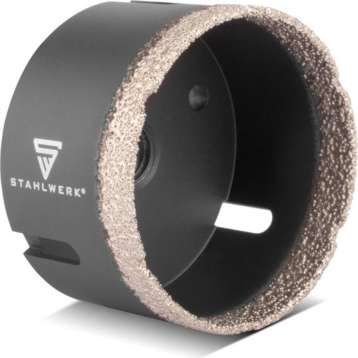 Produktbild Stahlwerk Diamant-Bohrkronen 10er Set 6-68 mm M14 für Winkelschleifer (68 mm)