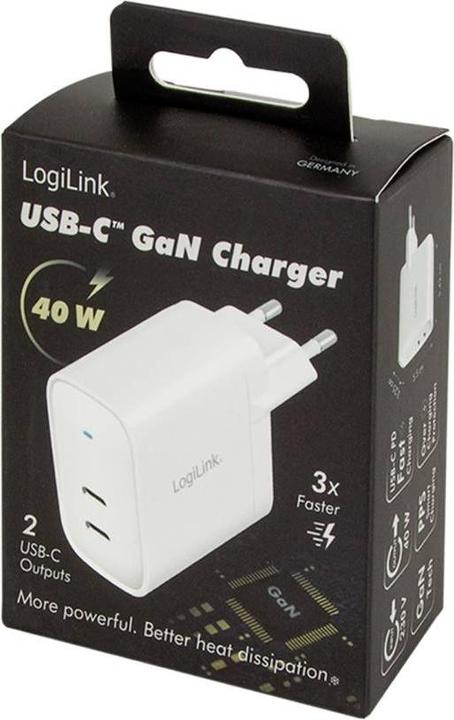 Immagine prodotto LogiLink Adattatore per presa USB (40 W)