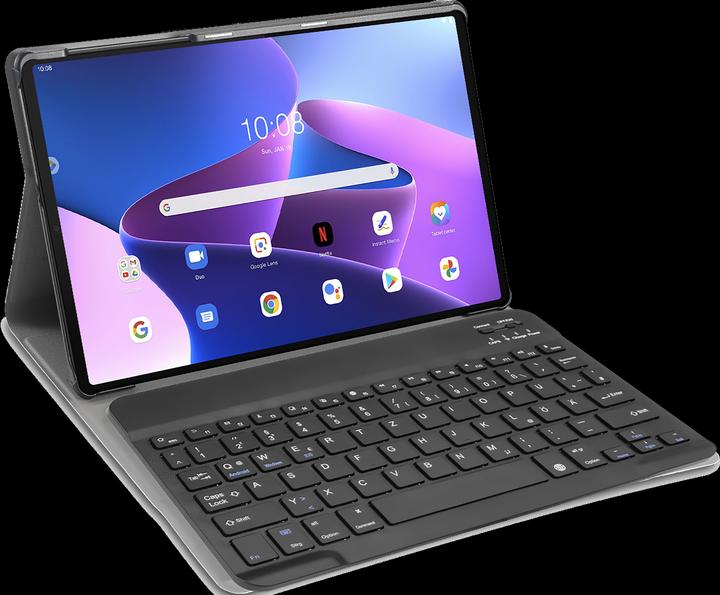 Produktbild Cazy Tastatur Hülle Kompatibel mit Lenovo Tab M10 Plus Gen 3 - Schutz Etui mit magnetisch Abnehmbarer (DE, Tab M10 Plus Gen 3)