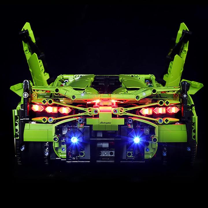 Actual product image BrickBling LED light set for LEGO Lamborghini Sián FKP 37 (42115) incl. remote control