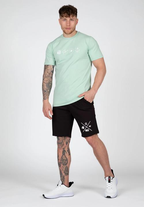 Actual product image Gorilla Wear Swanton Shirt - Turquoise (XL)