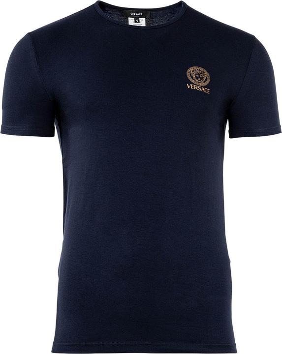 Immagine prodotto Versace T-Shirt Short Sleeves Round Neck Jersey Topeka Bi-Stretch Cotton Organic New Logo (S)