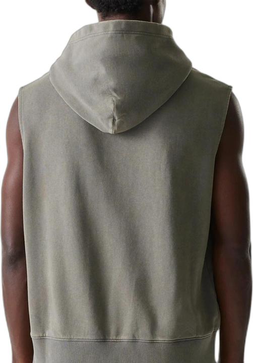 Actual product image New Era Los Angeles Lakers sleeveless hoodie Washed (M)