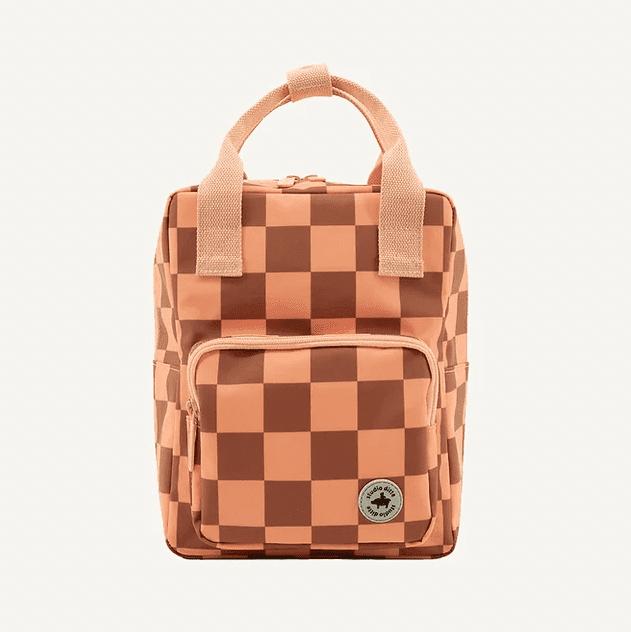 Studio Ditte Kleinkinder Rucksack Blocks Brown