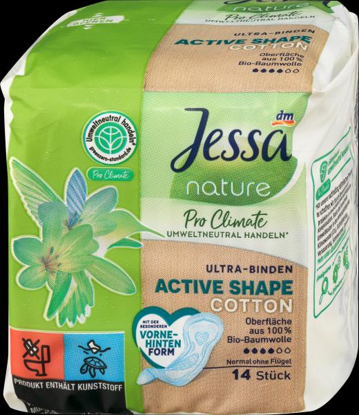 Produktbild dm Jessa Ultra-Binden Nature Active Shape