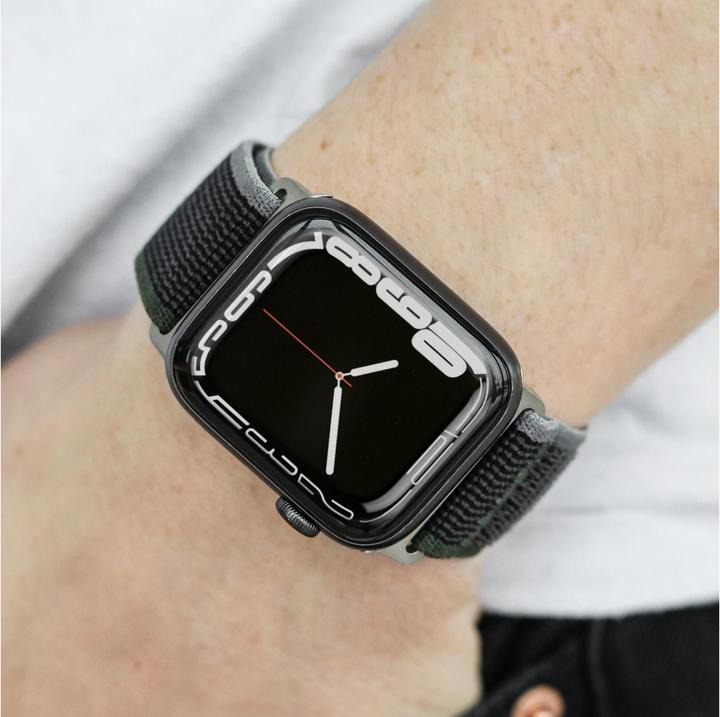 Produktbild Vonmählen Armband Trekking Loop Apple Watch 38/40/41 mm Blue/Black (41 mm, Nylon)