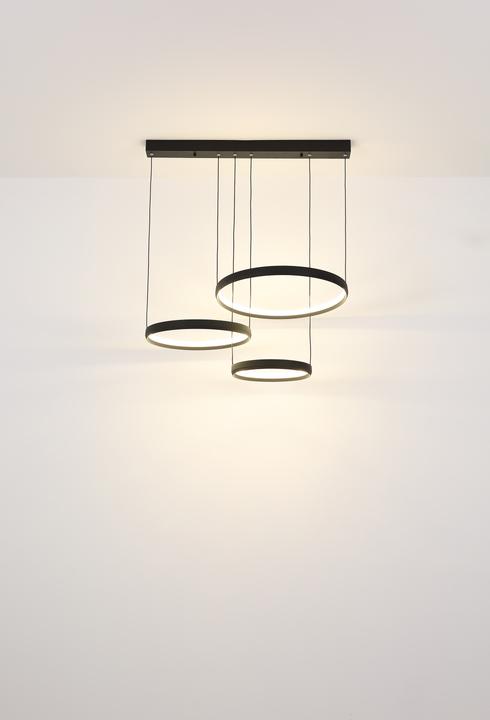 Immagine prodotto Globo Lampada a sospensione in metallo nero opaco, 1xled