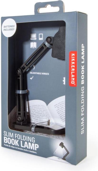 Immagine prodotto Kikkerland Lampada a libro pieghevole sottile