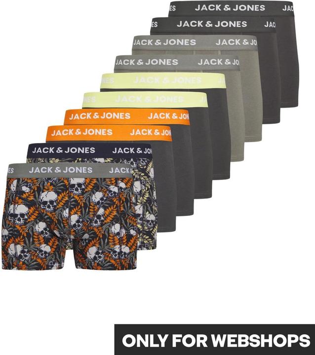 Immagine prodotto Jack & Jones Confezione da 10 boxer Boxer (L, confezione da 10)