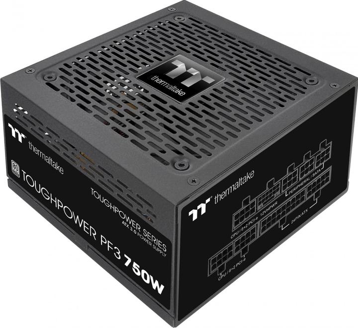 Actual product image Thermaltake ToughPower PF3 750W Gen 5 Power Supply ATX 3.0 80+ Platinum PCle 5.0 (750 W)