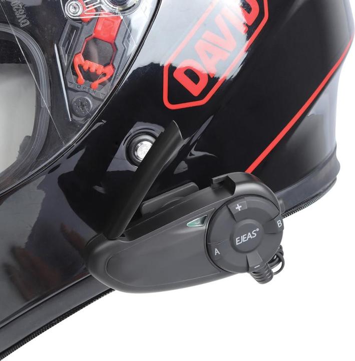 Produktbild Deltalabs Spritzwasserfestes Motorrad Helm Intercom Bluetooth Headset FM Radio (1er Set)