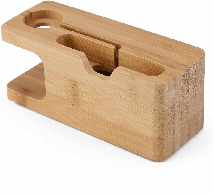Immagine prodotto PhoneLook Supporto universale deluxe per + Watch Supporto in legno di bambù (XS, iPhone X)
