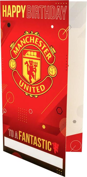 Image du produit Manchester United FC - Carte d'anniversaire (1 pcs)