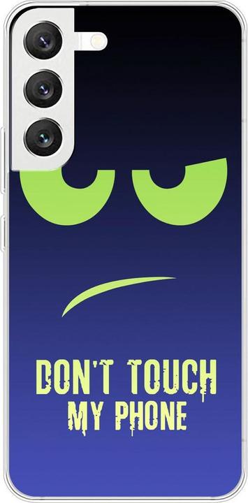 Dont Touch My Phone Green Blue