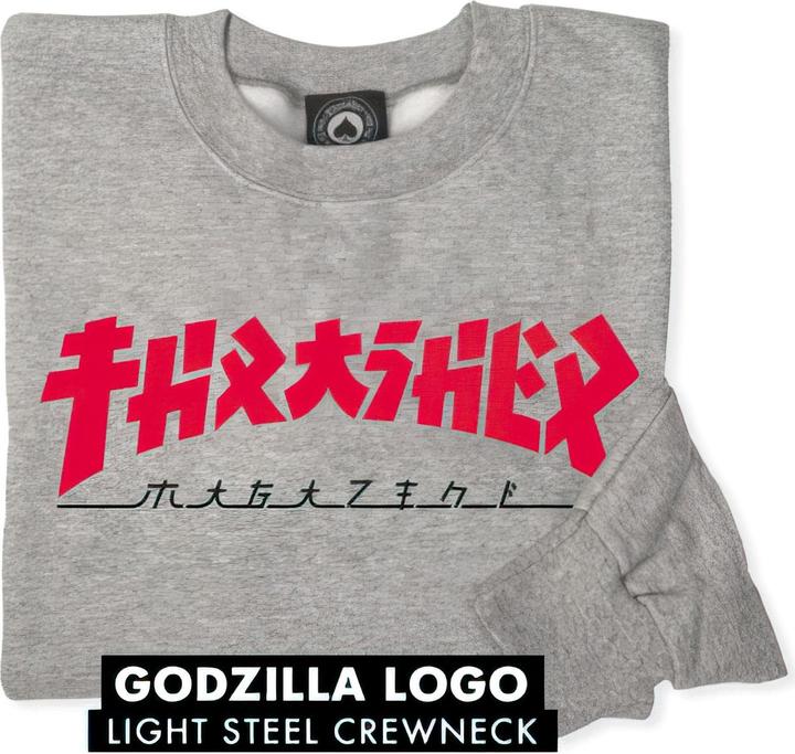 Produktbild Thrasher Godzilla Crew (M)