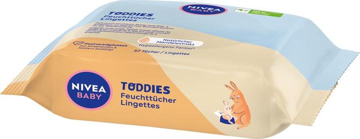 Produktbild NIVEA Toddies Feuchttücher Refill Trio
