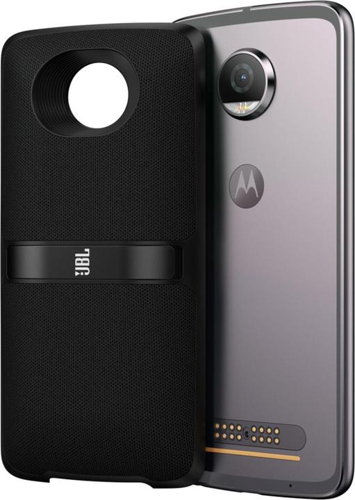 Produktbild Motorola Moto Z2 Play + JBL Soundboost 2 (64 GB, Lunar Gray, 5.50", Dual SIM + SD, 12 Mpx, 4G)
