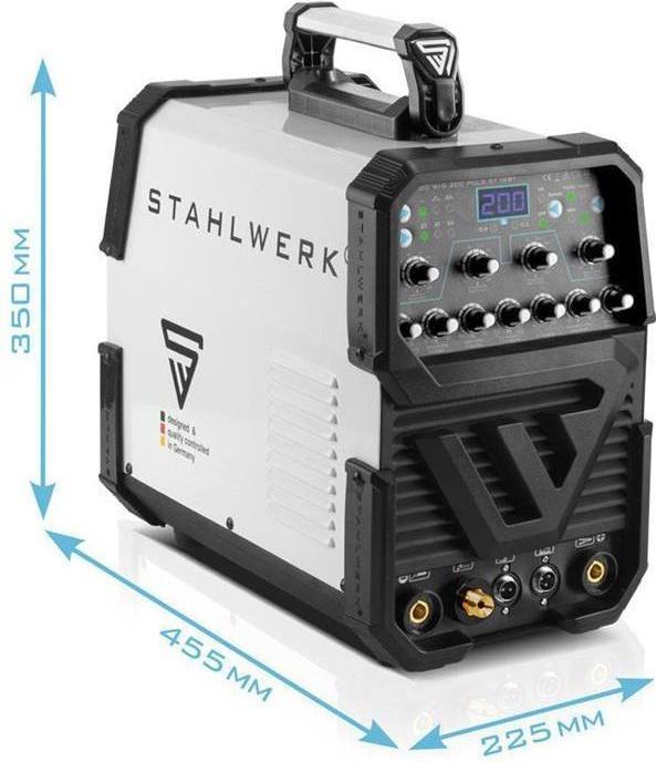 Produktbild Stahlwerk Schweissgerät AC/DC WIG 200 Puls ST IGBT / 200 A