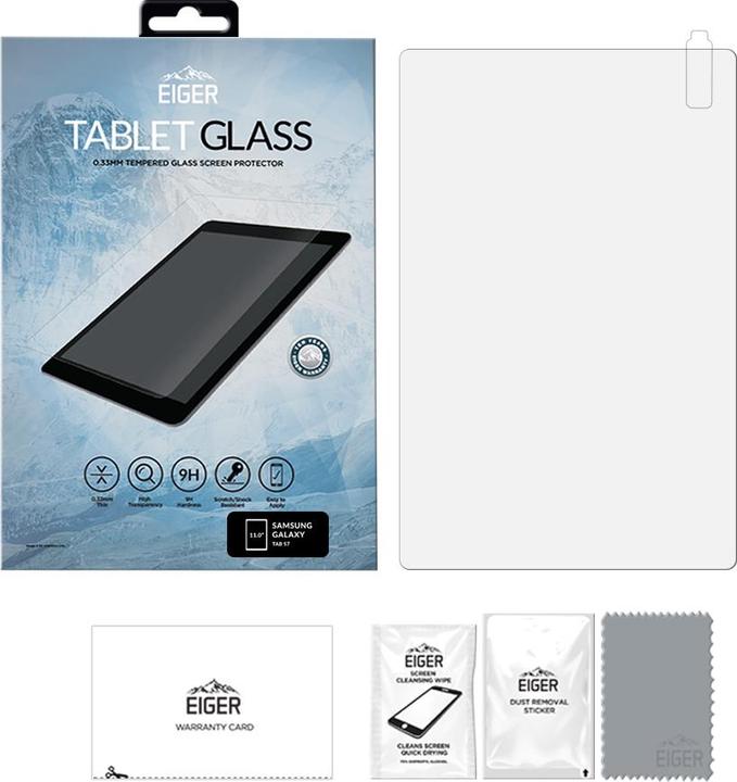 Immagine prodotto Eiger Mountain Glass Clear (1 Pezzo/i, Galaxy Tab S8, Galaxy Tab S7, Galaxy Tab S9, Galaxy Tab S9 FE)