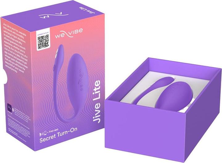Image du produit We-Vibe Vibromasseur Love Egg contrôlé par l'application Jive Lite