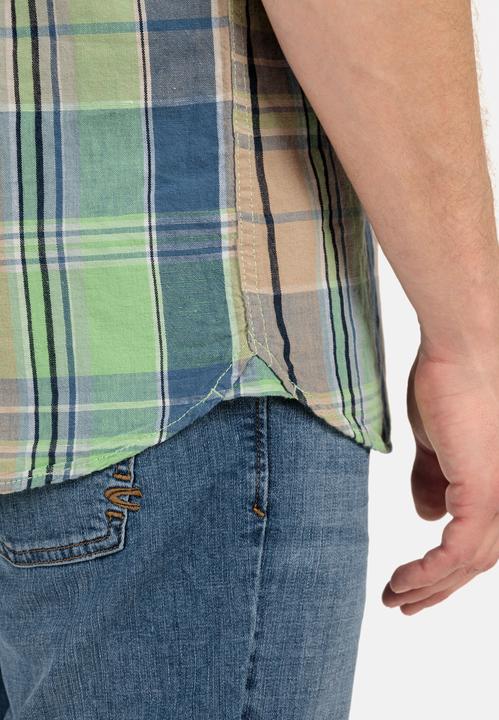Immagine prodotto Camel Active Camicia a quadri in misto lino (L)