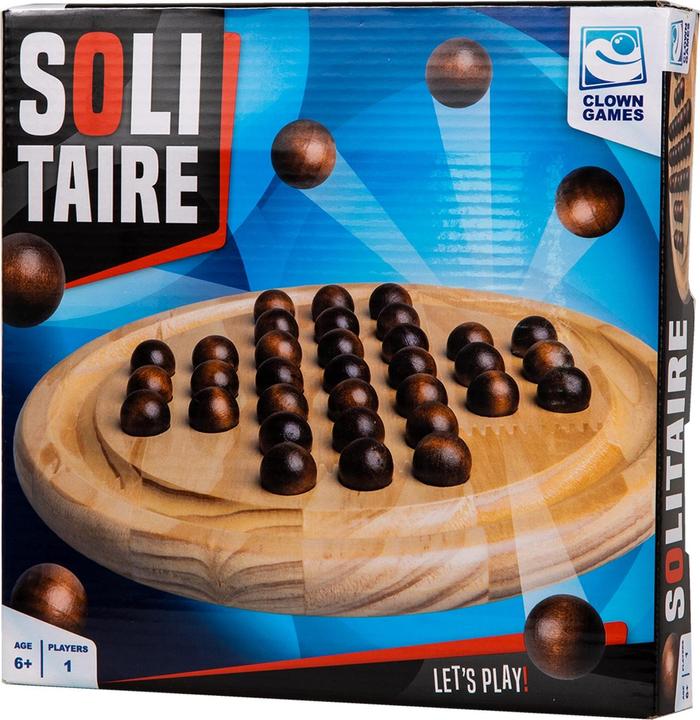 Produktbild Clown games Solitaire Wood Erwachsene + Kinder Str (Englisch)