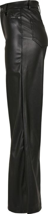 Actual product image Urban Classics Ladies Faux Leather Wide Leg Pants (26)