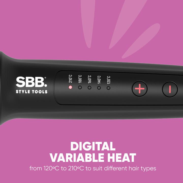 Actual product image SBB SBWD-1000-EU Twirl & Curl Conical Wand (32 mm)