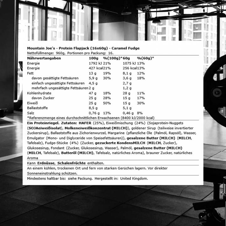 Produktbild Mountain Joe´s Protein Flapjack (1 Stk., 1084 g)