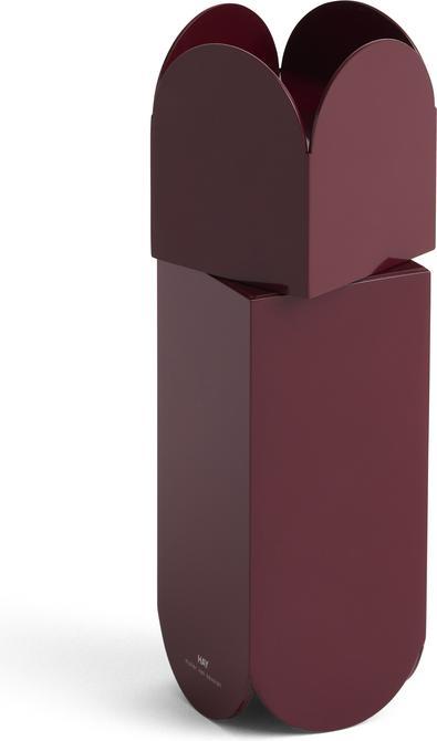 Actual product image HAY Arcs Salt & Pepper Grinder - Burgundy (Salt, Pepper)