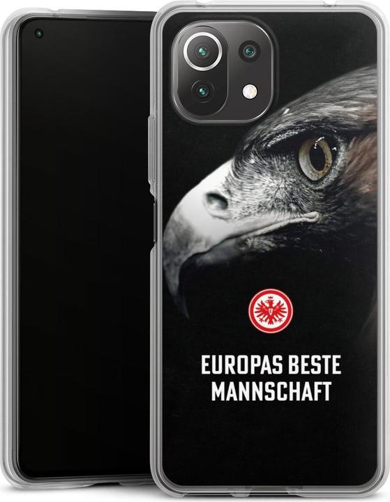 Produktbild DeinDesign Silikon Hülle für Xiaomi Mi 11 Lite 5G Handyhülle Case Smartphone Schutzhülle Europameisterschaft (Xiaomi Mi 11 Lite 5G)