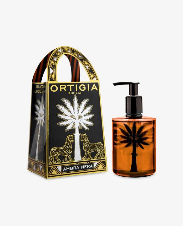 Immagine prodotto Ortigia Sicilia Sapone liquido Ambra Nera (Sapone liquido, 300 ml)