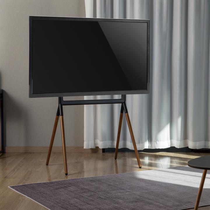 Actual product image InLine woodstand Studio TV stand, for LED TV 49"-70" (124-178cm), max. 40kg (70", 40 kg)