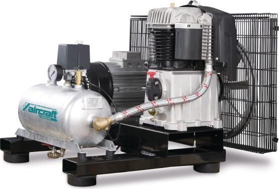 Produktbild Stürmer - AIRPROFI BK 703/13/10 - Stationärer Beistell-Kolben-Kompressor (10 Bar, 13 l)