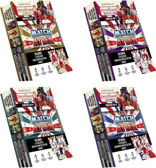 Actual product image Topps Match Attax Uefa (English, Booster Pack)