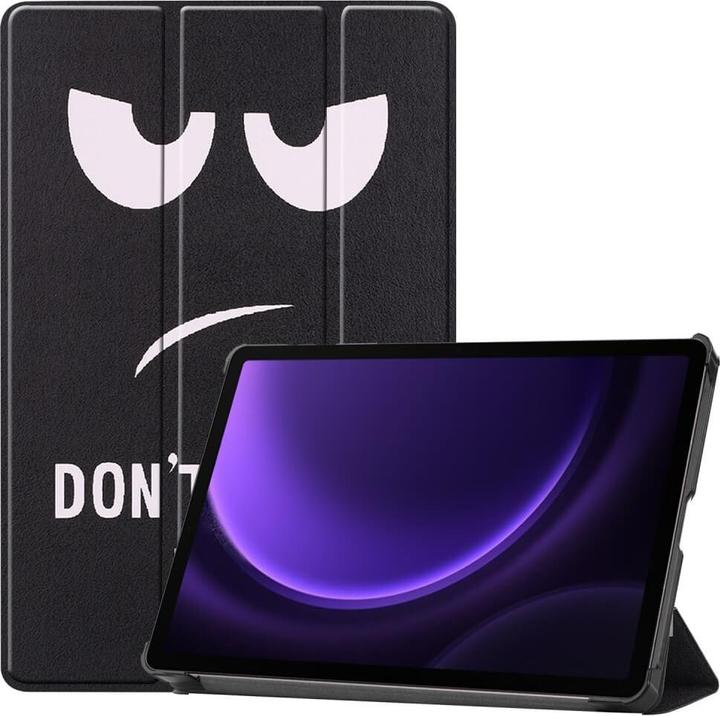 Actual product image Cover-Discount Galaxy Tab S9 FE - Tri-fold Smart Case Don't Touch (Galaxy Tab S9 FE)
