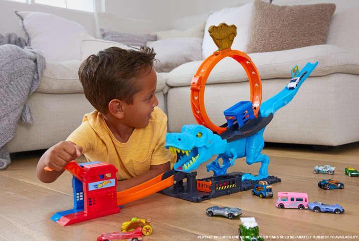 Image du produit Hot Wheels Circuit de looping City T-Rex