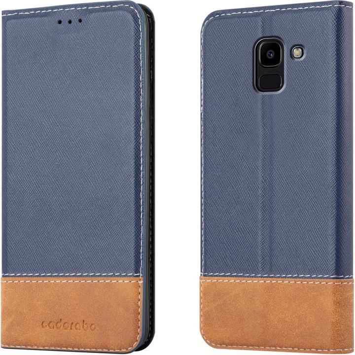 Productafbeelding Cadorabo X-Wallet hoes voor kunstleer pak (Samsung Galaxy J6 (2018))