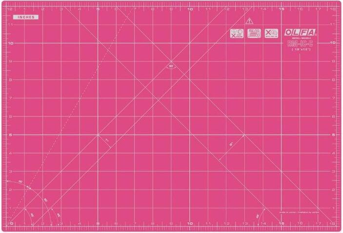Image du produit Olfa Tapis à découper 45x30cm rose (45 x 30 cm)