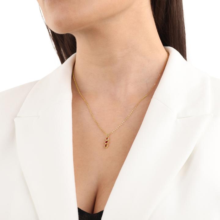 Immagine prodotto S.Oliver Collana da donna, argento 925, zirconi sintetici. (Argento 925)