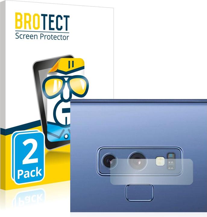 Produktbild BROTECT Schutzfolie Displayschutz Klar (2 Stück, Samsung Galaxy Note 9)