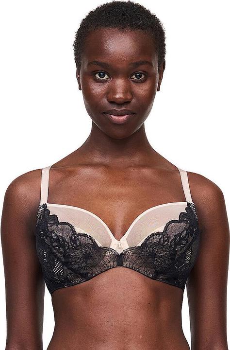 Chantelle BH "Midnight Flowers" schwarz (90 C)