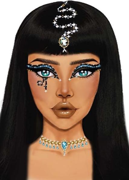 Produktbild Leg Avenue Face Jewels - Kleopatra
