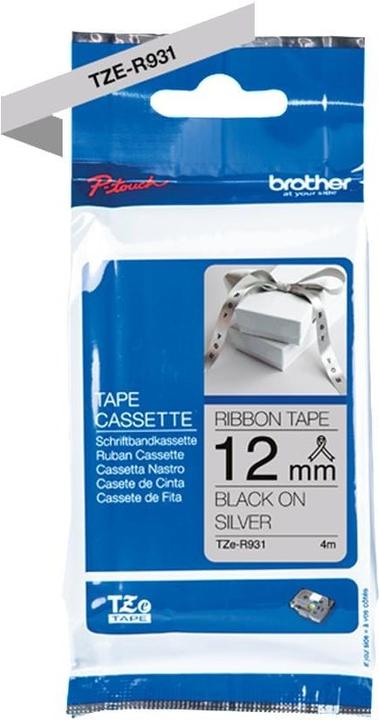 Brother P-Touch (1.20 cm, Silber)