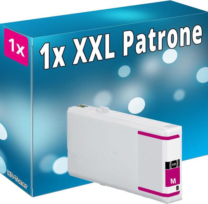 Actual product image Druckfuxx 1x XL Tinte PATRONEN für Epson WF4630DWF WF5690DWF WF5110DW WF5190DW W