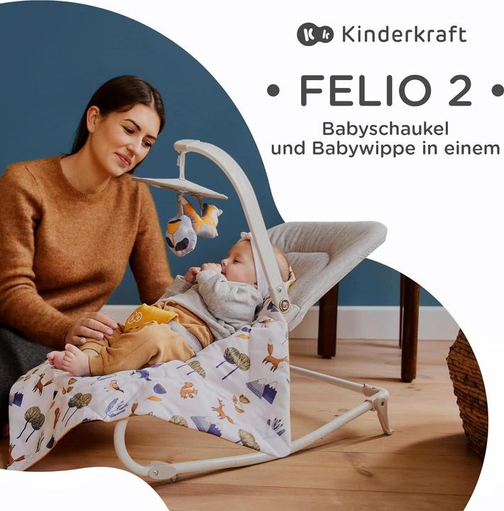 Produktbild KinderKraft Felio 2 Forest Yellow