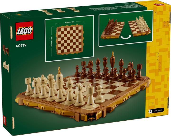 Image du produit LEGO Jeu d'échecs traditionnel (40719, LEGO Classic)
