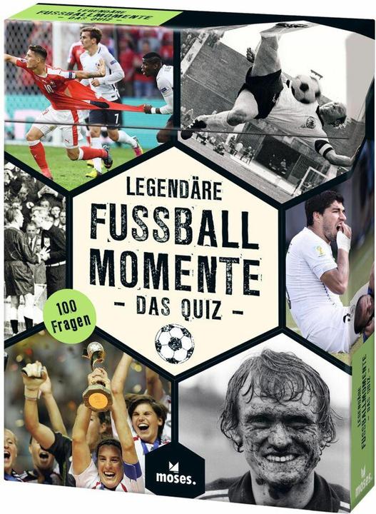 Produktbild Legendäre Fussballmomente - Das Quiz (Deutsch)