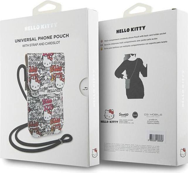 Immagine prodotto Hello Kitty Torebka HKOWBHDGPTE beżowy/beige Etichette in pelle Graffiti Cordoncino